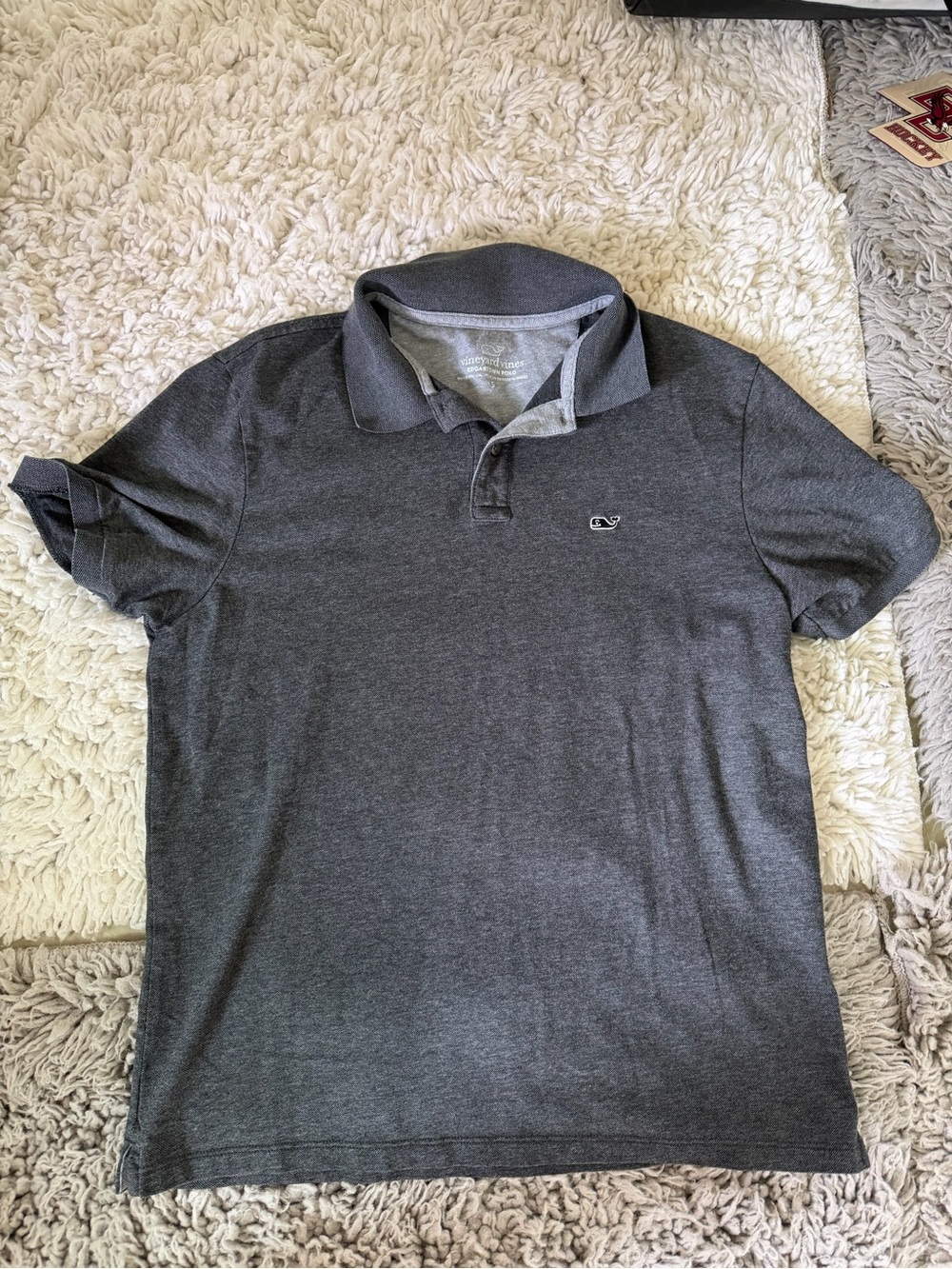 Vineyard Vines Men’s Charcoal Gray Polo